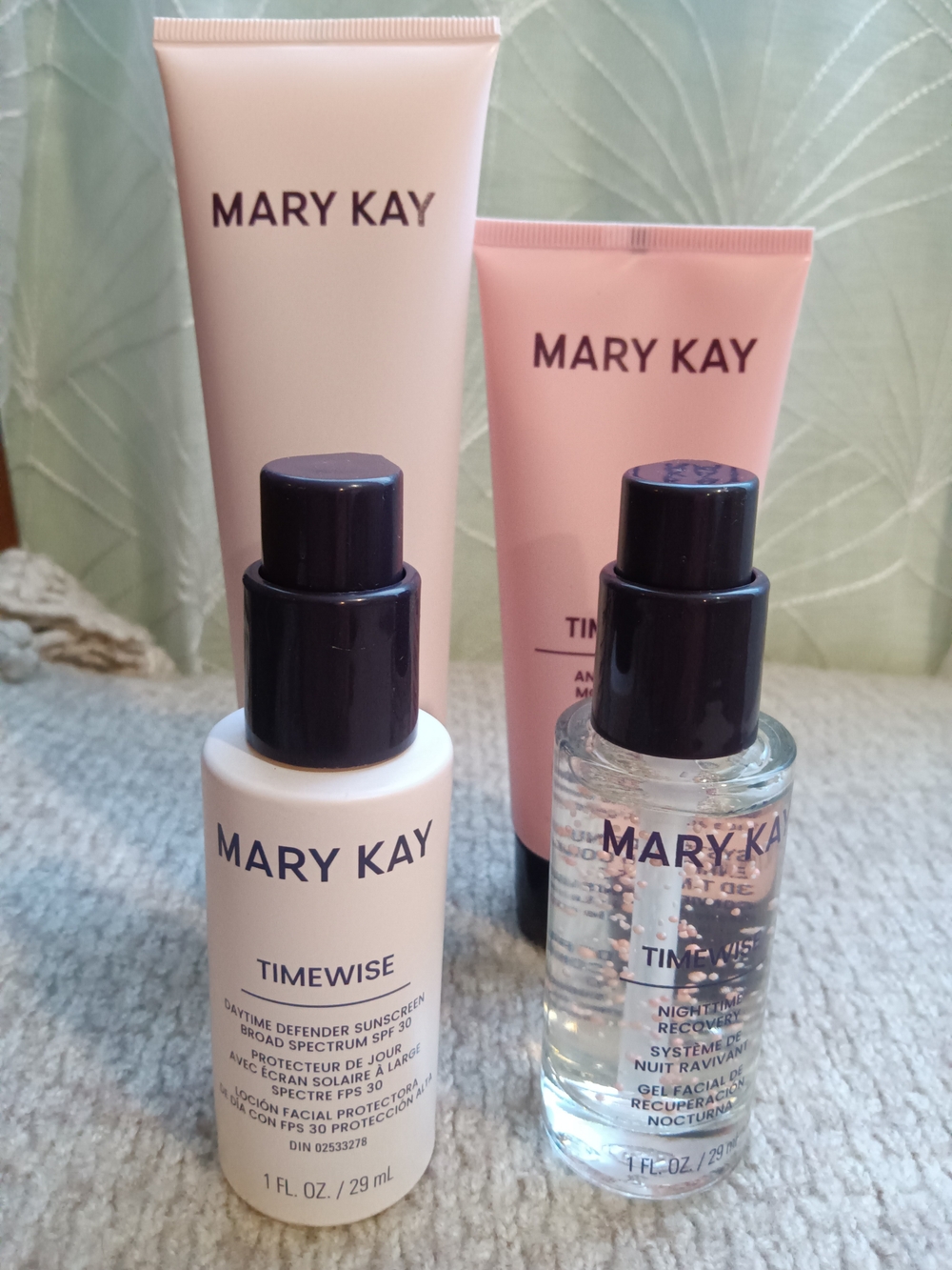 Mary Kay TimeWise Daily & Night Skincare Set - Pink & Clear For Combination Skin